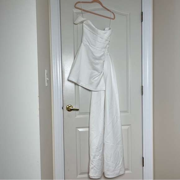 NWT Sau Lee Brenda White Mini Dress Size 0 - Picture 3 of 6